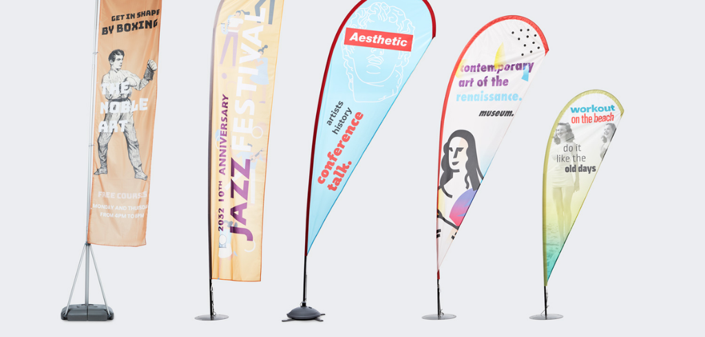 Banderas y banderolas publicitarias